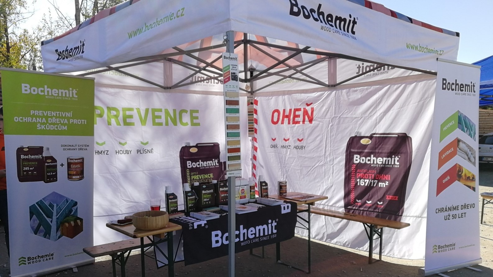 Bochemit at the Timber Construction and Roofing Festival 2019